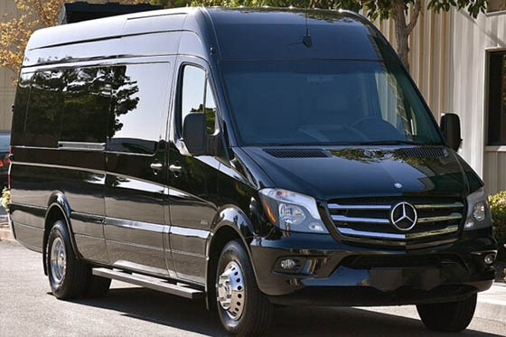 Party van exterior
