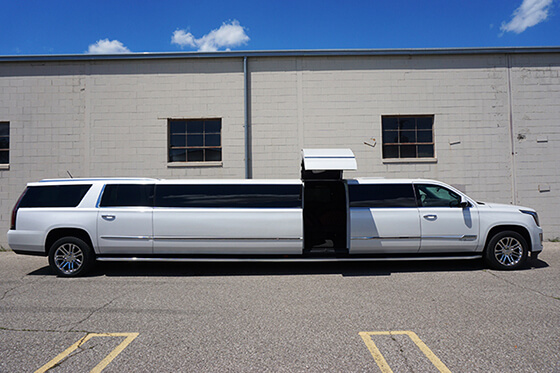 SUV limo exterior