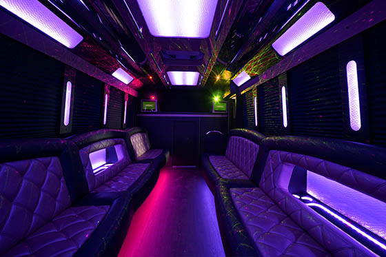 Small party bus interior #2