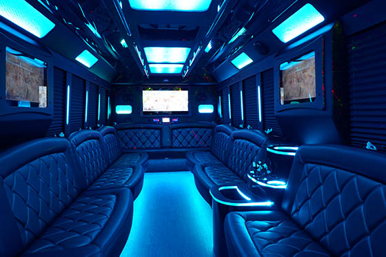 Party bus interior #1