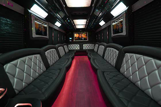 Big party bus interior #1