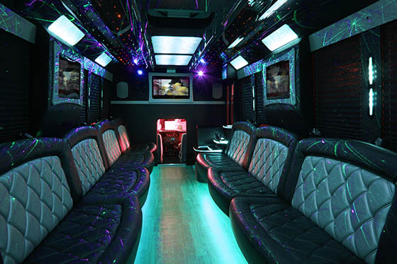 Big party bus interior #2