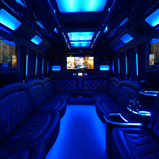 one of our limo buses