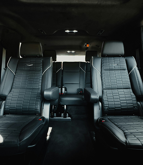 leather seats on car